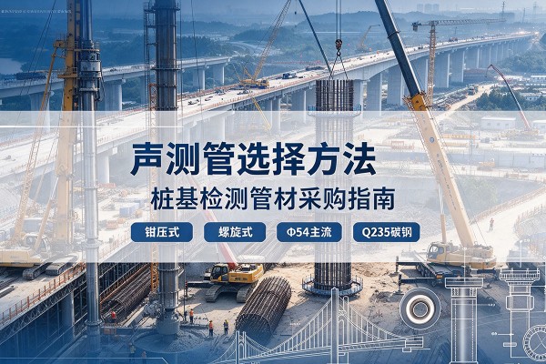 琼海声测管选型标准