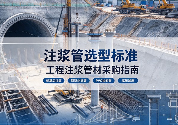 琼海注浆管选型标准
